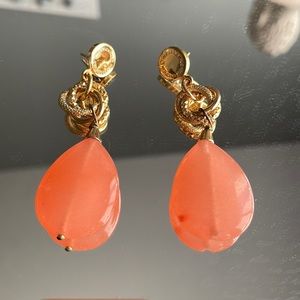 TOV Essentials earrings Coral